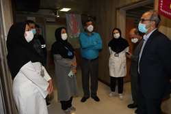 رییس دانشگاه علوم پزشکی شیراز از 2 بیمارستان شیراز بازدید کرد