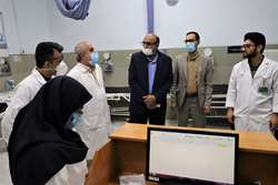 ارایه خدمات درمانی به بیماران در 2 بیمارستان حضرت علی اصغر(ع) و شهید دکتر چمران پایش شد