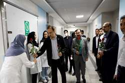 بازدید اعضای ستاد سلامت نوروزی دانشگاه علوم پزشکی شیراز از بیمارستان های نمازی و حاج محمد اسماعیل امتیاز و فوریت های جراحی شهید رجایی