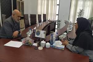 دیدار مدیر مرکز آموزشی درمانی حضرت زینب(س) با رییس شورای اسلامی شهر شیراز