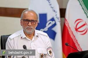 قدردانی رئیس سازمان اورژانس کشور از رشادت و فداکاری بی‌نظیر نیروهای اورژانس در سراسر کشور