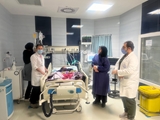 حضور مدیر پرستاری دانشگاه در مرکز آموزشی درمانی سوانح سوختگی و ترمیمی حضرت امیرالمومنین(ع) و دیدار با پرستاران این مرکز درمانی