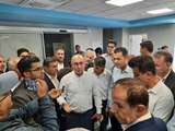 بازدید نماینده مردم شهرستان های کازرون و کوهچنار در مجلس شورای اسلامی از پروژه مرکز خدمات جامع سلامت بالاده شهرستان کازرون