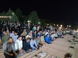 رزمایش جهادگران ولایی بسیج جامعه پزشکی بوانات در شب عید غدیر 