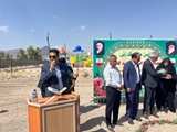 آیین کلنگ زنی پایگاه اورژانس جاده ای روستای بنه کلاغی انجام شد.