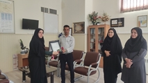 تقدیر مسوول نهاد نمایندگی مقام معظم رهبری در دانشگاه علوم پزشکی شیراز از رییس شبکه بهداشت و درمان فیروزآباد