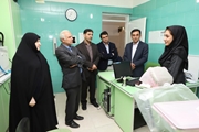 بازدید سرزده رئیس دانشگاه علوم پزشکی شیراز از خدمات سلامت در زرقان
